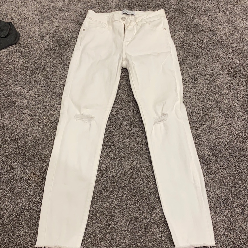 just black denim white jeans